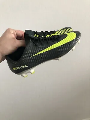 Nike Mens Rare Mercurial Vapor XI CR7 FG  Grey Green Football Soccer Cleats • $179