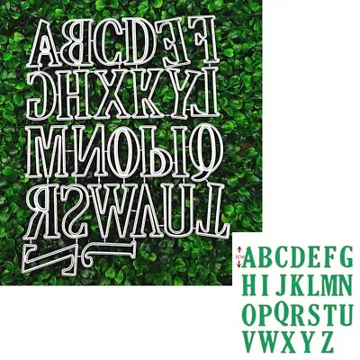 5CM Large Big Alphabet Letters Metal Cutting Dies Scrapbooking Paper Card Making • £9.90