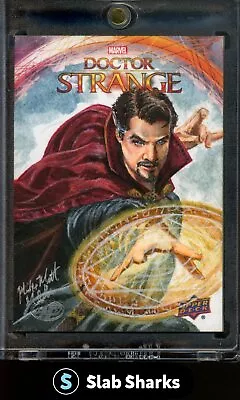 2016 Ud Marvel Doctor Strange Artist Sketch Matt And Mick Glebe Brothers  1/1 • $16.46