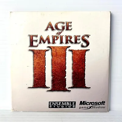 Age Of Empires III 3 - PC - Free Postage • $10.88