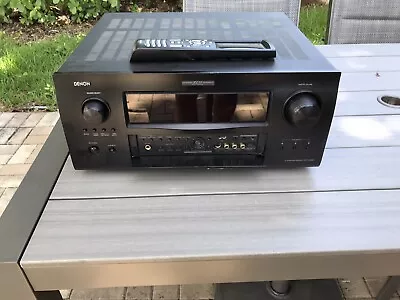 DENON Model AVR-4308CI Channel Receiver 8.1 A. W/ Remote Control. Bundle • $385