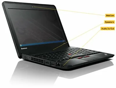 $82.94 • Buy [C]Lenovo ThinkPad X131e Laptop 11.6 Celeron1007u 4GBRAM 128GBSSD Win10 Blk HDMI