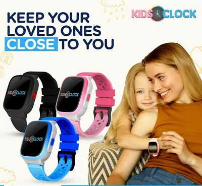 $168.95 • Buy KIDSOCLOCK  4G KIDS SMART WATCH GPS TRACKING VIDEO VOICE CALL Mobile Phone