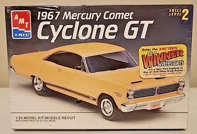 AMT 1967 Mercury Comet Cyclone GT Kit #6750 Factory Sealed 1:25 Scale • $32.97