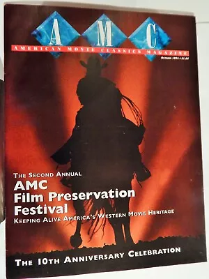 Amc American Movie Classics  Magazine Oct 1994 Film Preservation Fest  Cover  • $16.77