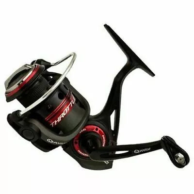 Zebco Quantum Throttle Spinning Reel Fishing Reel  TH40 10+1 BB 5.3-1  BX3  NEW • $29.95