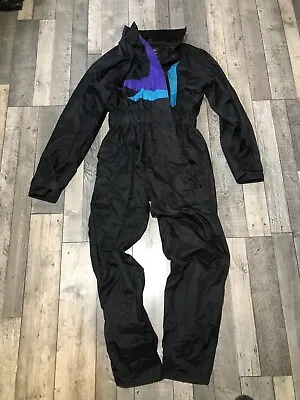 Frank Thomas Aqua Motorcycle Rain Suit Size M Men’s Black • $31.51