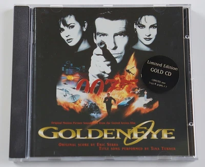 £14.99 • Buy James Bond GOLDENEYE - CD Soundtrack GOLD LTD EDITION - Eric Serra / Tina Turner