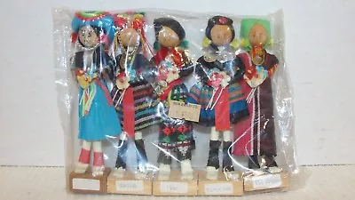 Package Of (5) International Doll Figurines • $6.99