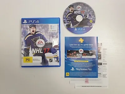 NHL 17 Sony PS4 Game COMPLETE  • $19