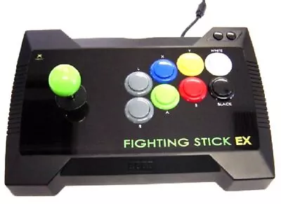 Xbox Arcade Stick Fighting Stick EX Black Controller Hori Japan • £129.01