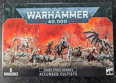 Warhammer 40k Accursed Cultists New In Box • £6.50