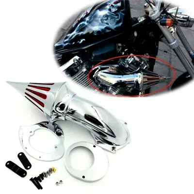 For 1986-2012 Yamaha V-Star 650 XVS650 Midnight Air Cleaner Filter Intake Kit • $14.98