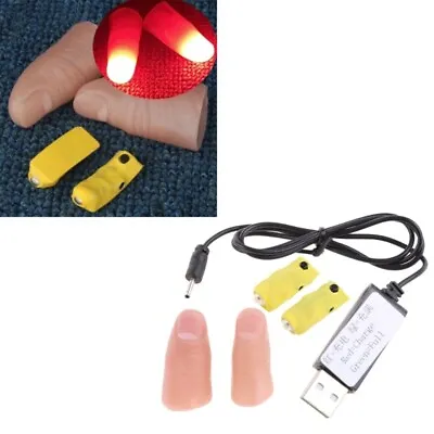 Super Thumb Light Magia Props Stage Gimmick Illusions LED Finger Lamp • £13.22
