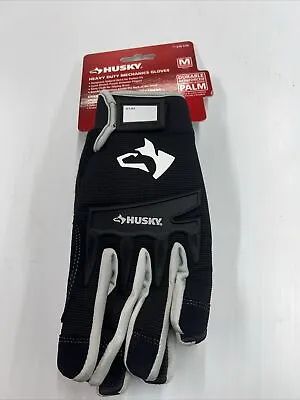 Husky Heavy Duty Mechanics Work Gloves Pair Size Medium • $14.99