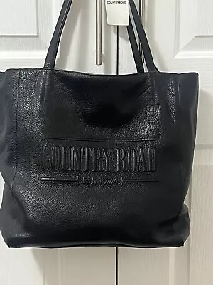 Country Road Leather Bag • $200
