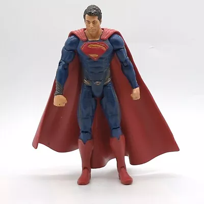 DC Comics Movie Masters Man Of Steel Movie Superman 6” Action Figure Mattel 2013 • $10.99