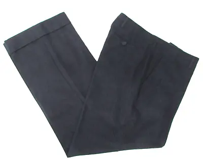 Vintage 1999 Men's HELMUT LANG Navy Blue Flat Front Pinstripe Pants 32 X 30 • $59.99
