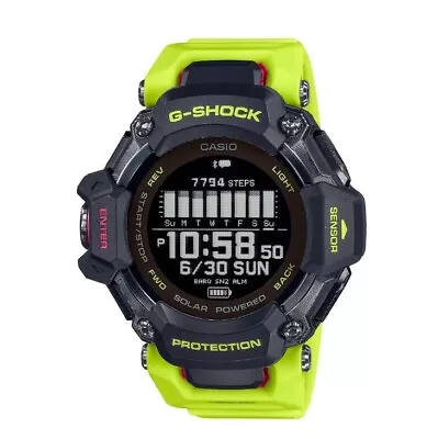 Casio G Shock Move Multi-Sport H2000 Series Black Dial Men's Watch GBDH2000-1A9 • $319.99