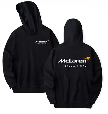 McLaren Formula 1 Team Print Hoodie Pullover F1 Sweatshirt • $28.99