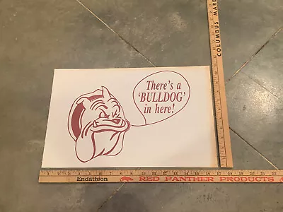 Vintage Mississippi State Bulldogs 17”x11” Poster MSU Bulldogs • $25