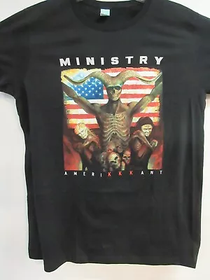 Ministry Official Merch Amerikkkant Band Concert Music T-shirt Extra Large • $14.99