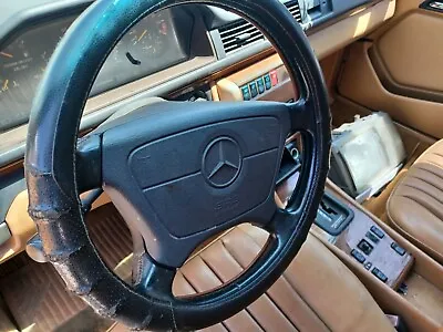 92 Mercedes Steering Wheel 300TE USED NOT PERFECT W124 With Wheel Wrap  • $149