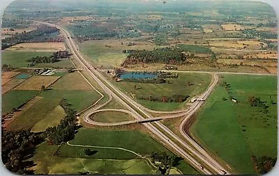 Indiana Toll Road La Porte Indiana Postcard • $3.99