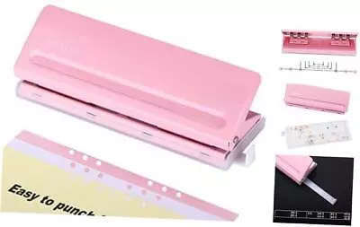  Adjustable 6 Hole Punch: Metal Six Hole Puncher For Planners And 6-Ring  • $34.12