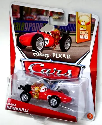 Disney Pixar Cars Race Fans Series Mama Bernoulli  Diecast MOC 2014 • $14.99