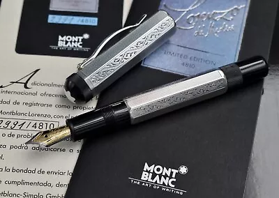 MONTBLANC 1992 Patron Of Art Lorenzo De Medici Limited Edition 4810 Fountain Pen • $7300