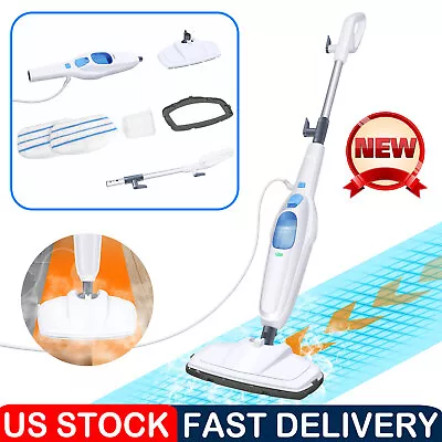 1500W Steam Mop Hard Floor Cleaner With 400ml Water Tank Steam Cleaner Durable • $75.52