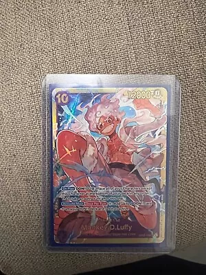 One Piece TCG Awakening Of The New Era OP05-119 Monkey D Luffy Gear 5 SEC NM • $7.50