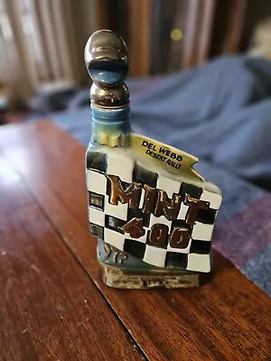 Vintage Jim Beam Decanter Del Webb 1972 Desert Rally Mint 400 Las Vegas Empty  • $0.99