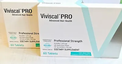 2 Box Of Viviscal Professional Supplement 60 Tablets = 120 Tablets  Exp. 09/2025 • $69