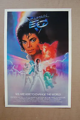 Captain EO Lobby Card Movie Poster Michael Jackson  • $4