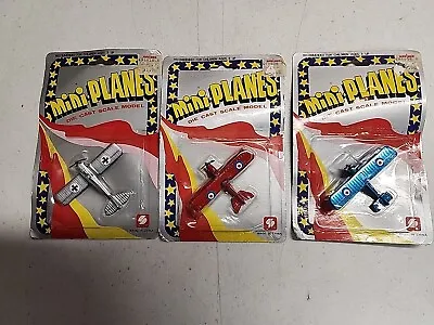 Vintage Diecast Mini-plane Model Moc New Vintage Metal Toy • $9.99