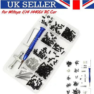 £9.69 • Buy UK RC Car Repair Tool & Screws Nuts Tools Kit Set Fit For Wltoys 1:14 144001 NEW