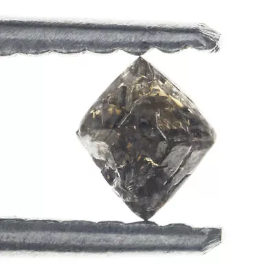 Octahedron 0.33 Carat Natural Loose Light Brown 4.06X3.43X2.68MM Rough Diamond • $30