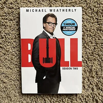 Bull: Season Two (DVD CBS 2017) Michael Weatherly BRAND NEW & SEALED • $19.99