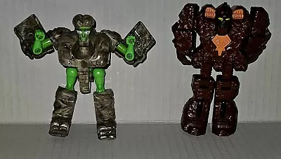 2 Vintage 1985 Bandai GoBots Rock Lords MAGMAR And MARBLES Action Figure  • $22.50