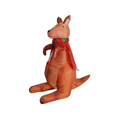 Click Battery Operated 80cm Inflatable Kangaroo/Christmas Decorative Inflatable • $69.99