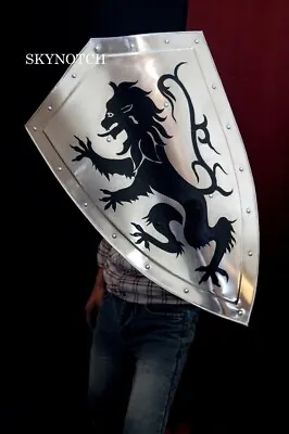 Dragon Warrior Templar Shield | Medieval Knight Shield | Knight Shield Battle • £92