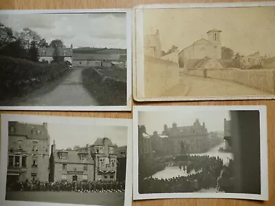 3 Small Photos From Huntly Aberdeenshire Plus One That Appears To Be From Insch • £15