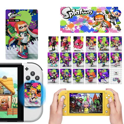 $14.10 • Buy New 17pcs/Set PVC NFC Tag Game Cards Splatoon 2 Octoling Octopus For Switch F