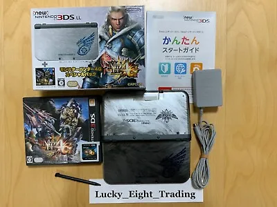 New Nintendo 3DS XL LL Monster Hunter 4G Special Box Japanese Ver [BOX] • $215