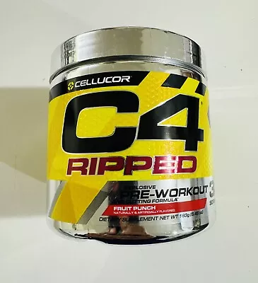 Cellucor C4 Original Pre Workout Powder  30 Servings - FRUIT PUNCH - EXP 06/24 • $24.99
