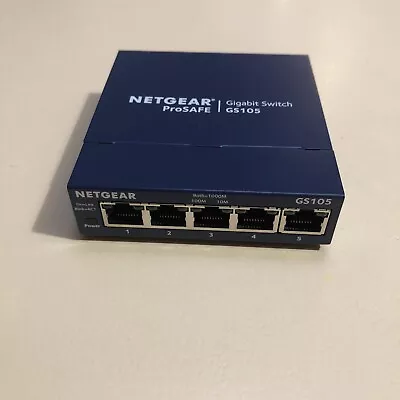 Netgear ProSafe 5 Port Gigabit Desktop Switch - (GS105AU) • $44.99