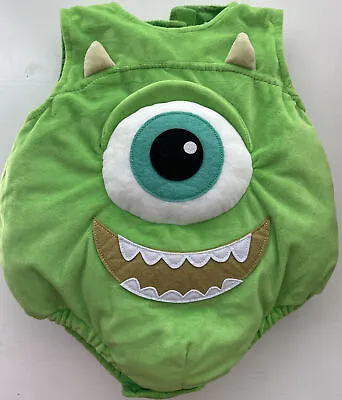Pottery Barn Kids Disney Pixar Monsters Inc Mike Costume Size 12-24 Months NEW • $72.24