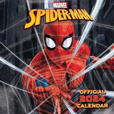 Disney Marvel Spiderman Calendar 2024 - Entertainment - Month To View • £8.48